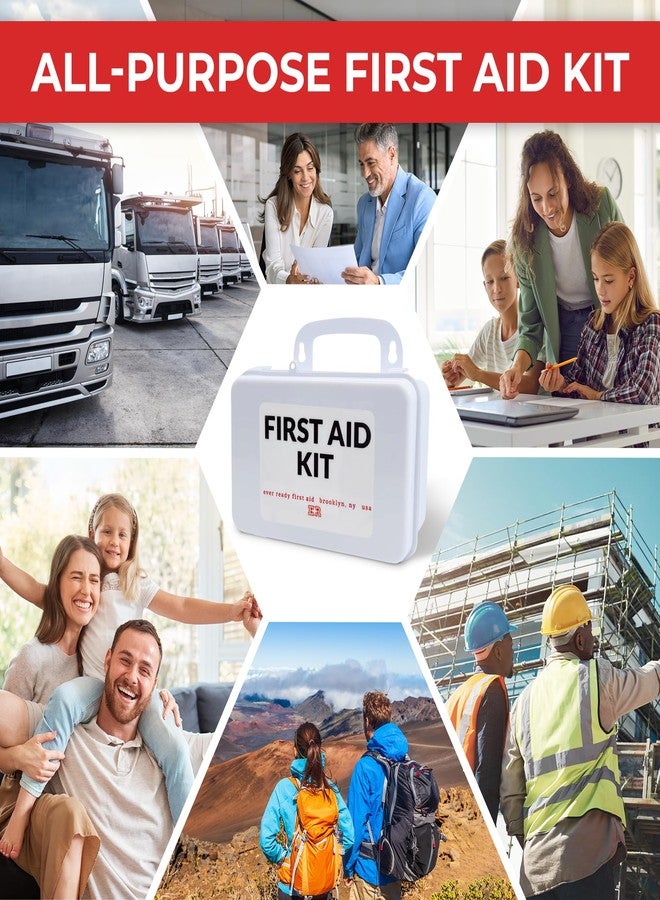 Ever Ready First Aid 10 Person First Aid Kit - OSHA and ANSI Class A Compliant, Fully stocked Emergency Kit for Home, Office or Construction site - Image 5